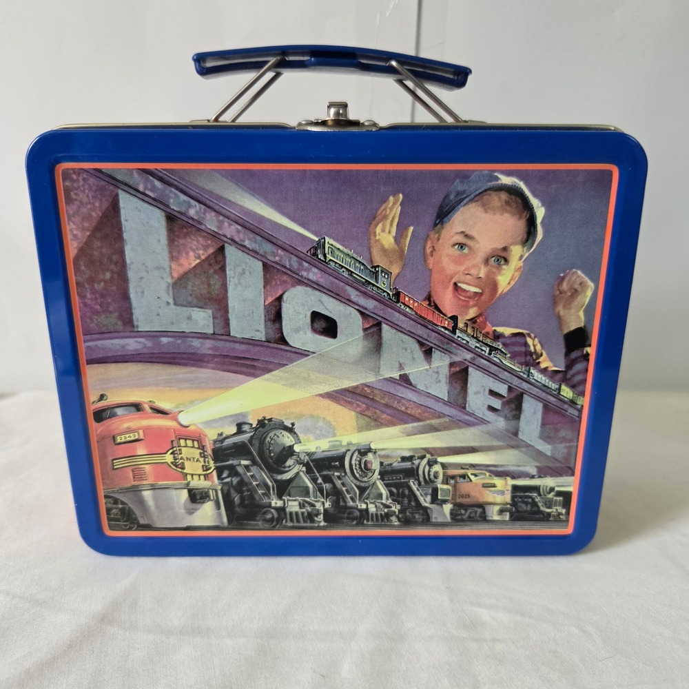 Lionel Trains American Legend Metal Lunch Box 1998 Series 1 Santa Fe Rio Grande